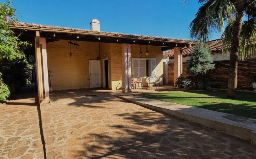 Galería y patio de la casa